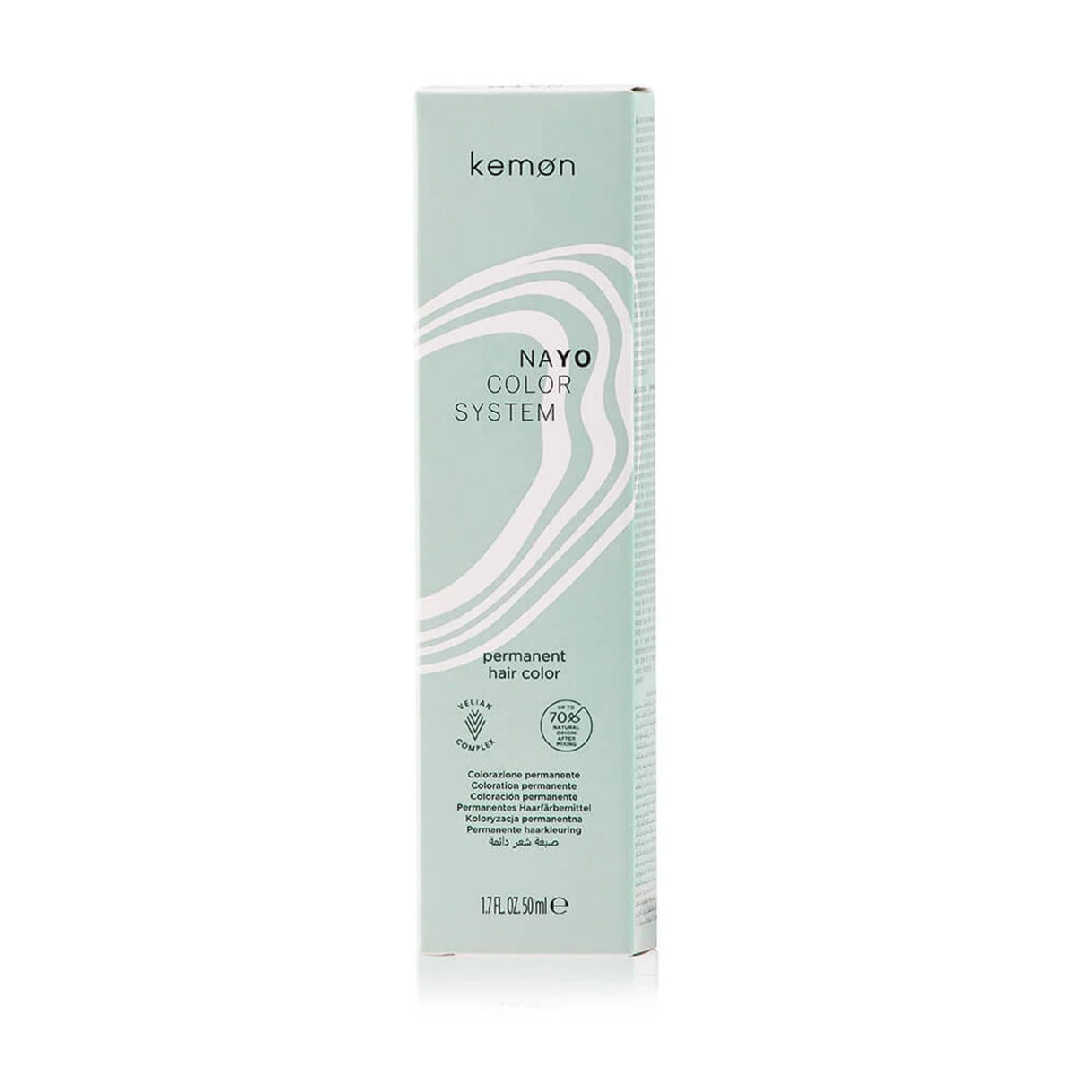 Kemon Nayo Color System colorazione permanente per capelli 7.2 biondo beige 50 ml