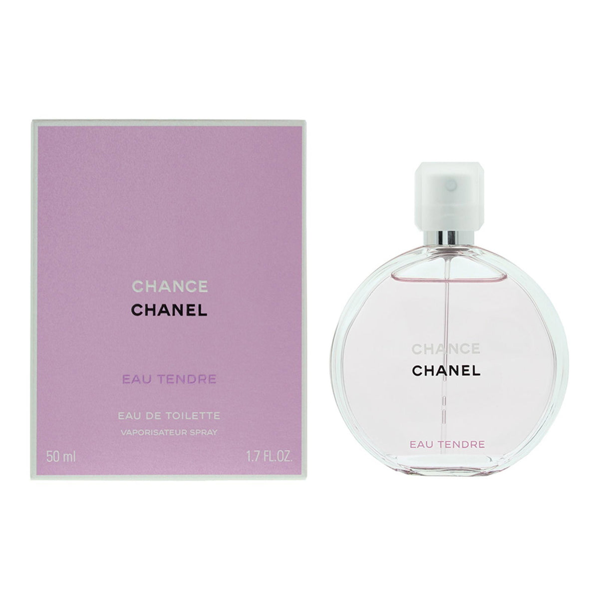Chanel, Chance Eau Tendre, Eau De Toilette, For Women, 50 ml
