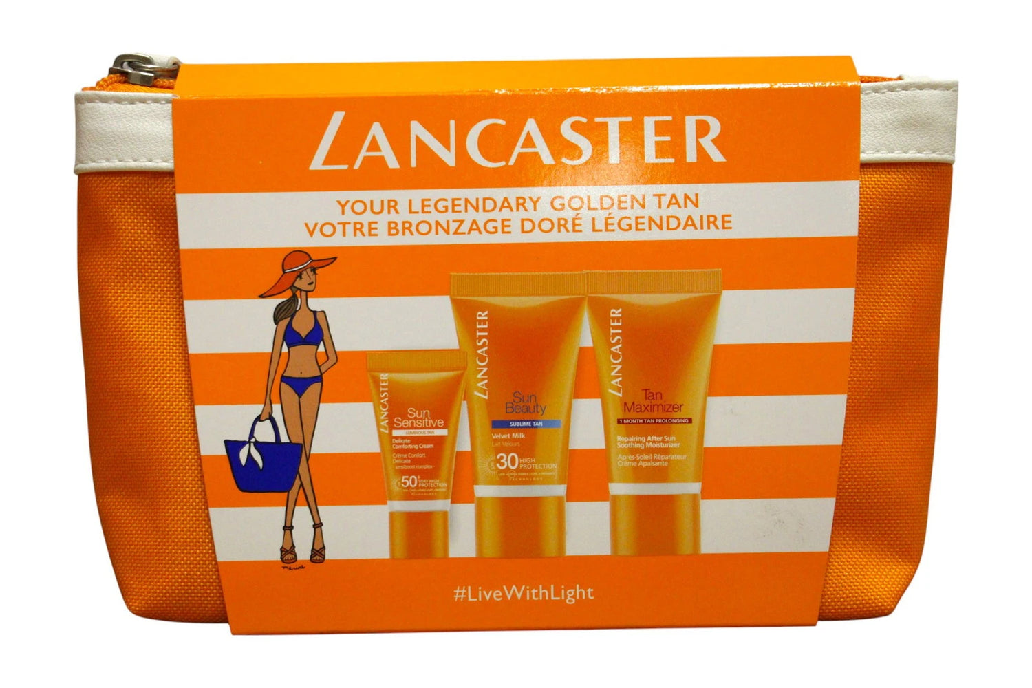 Lancaster Sun Beauty & Sun Sensitive Gift Set Sample 15 ml + 3 ml Lancaster