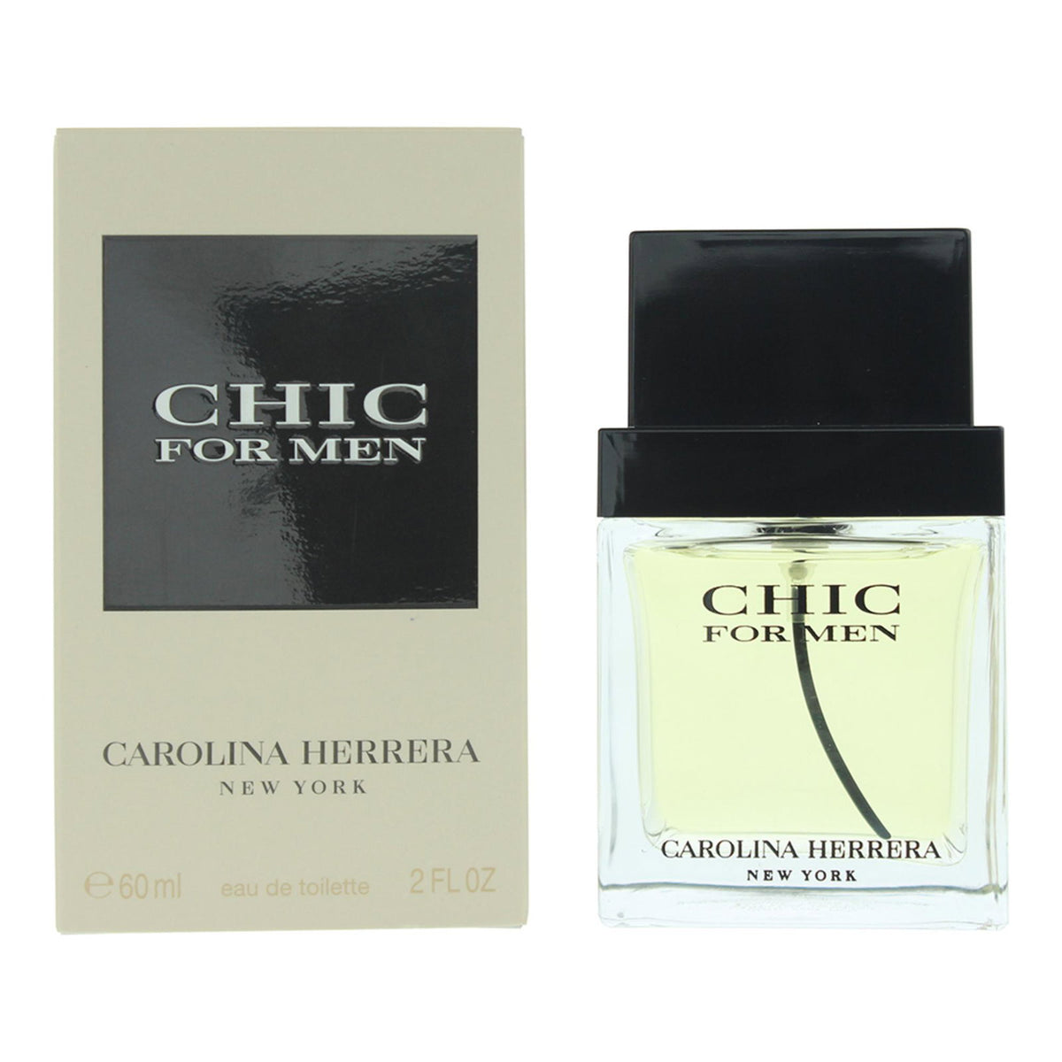 Carolina Herrera, Chic For Men, Eau De Toilette, For Men, 60 ml