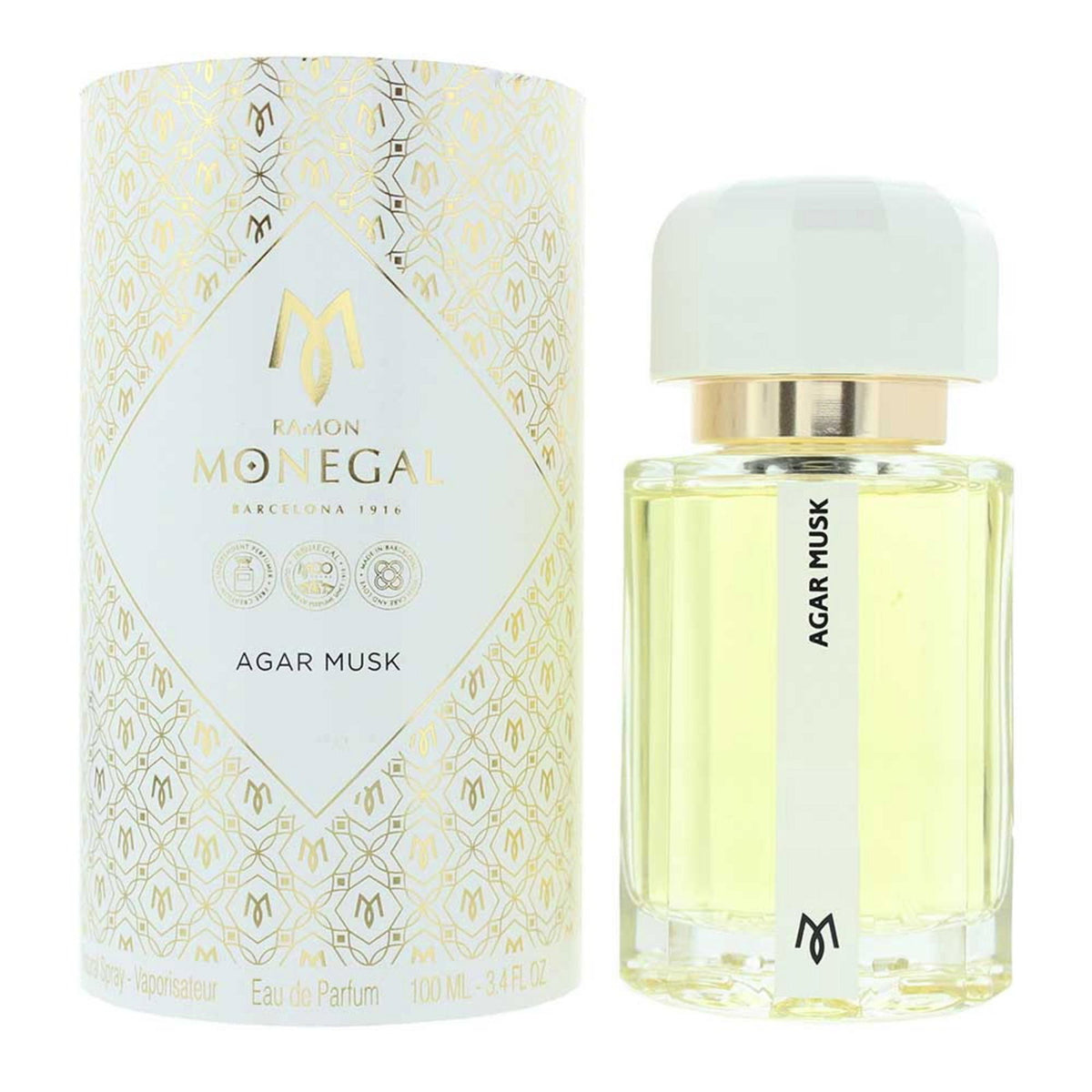 Ramon Monegal, Agar Musk, Eau De Parfum, Unisex, 100 ml