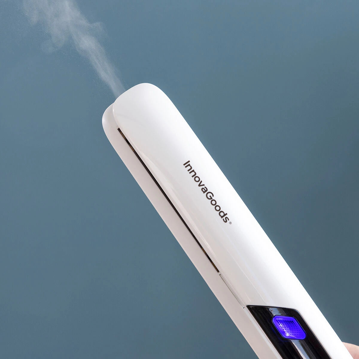 Ceramic Hair Iron with Steam Stemio InnovaGoods 36 W product packaging