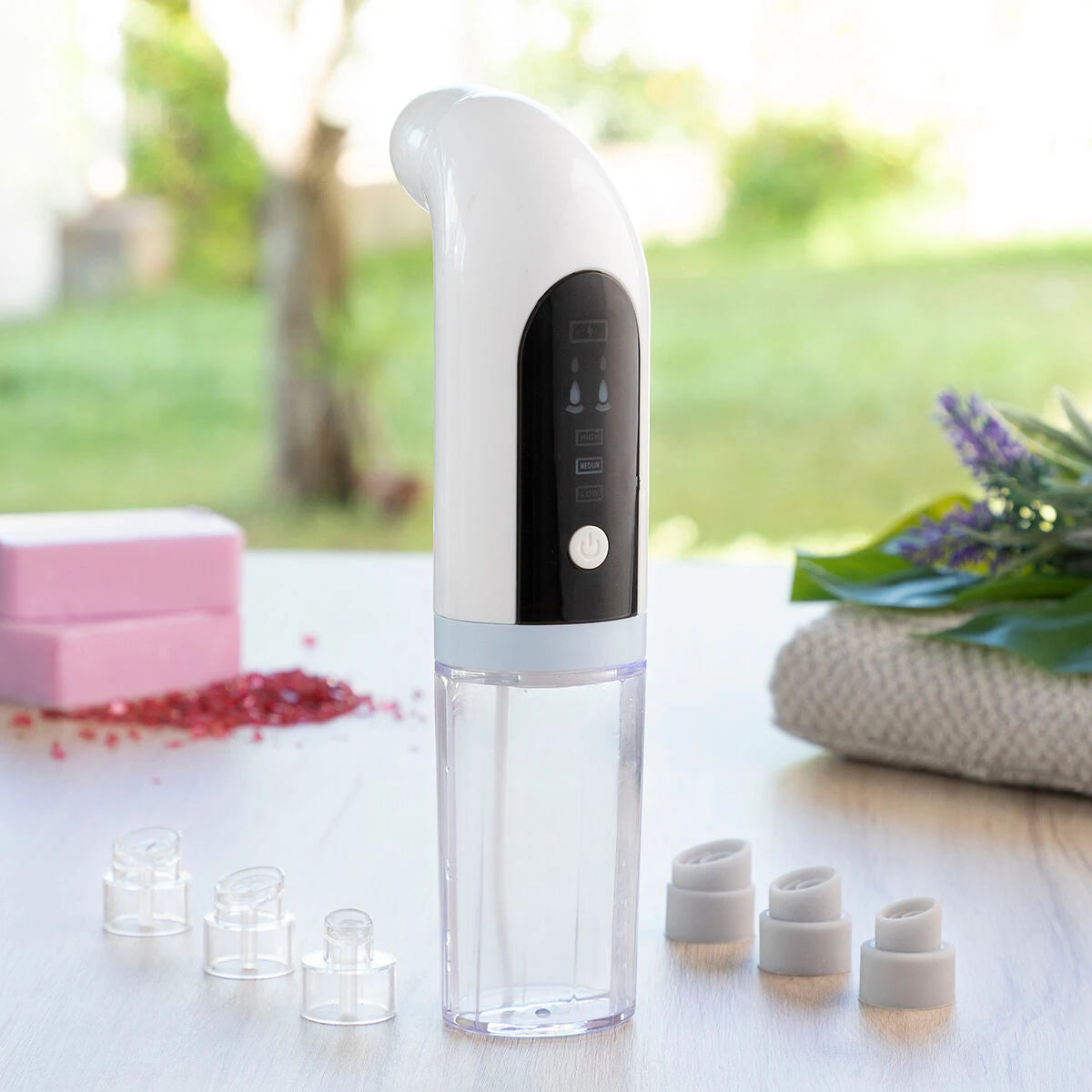 Rechargeable Facial Impurity Hydro-cleanser Hyser InnovaGoods skincare packaging