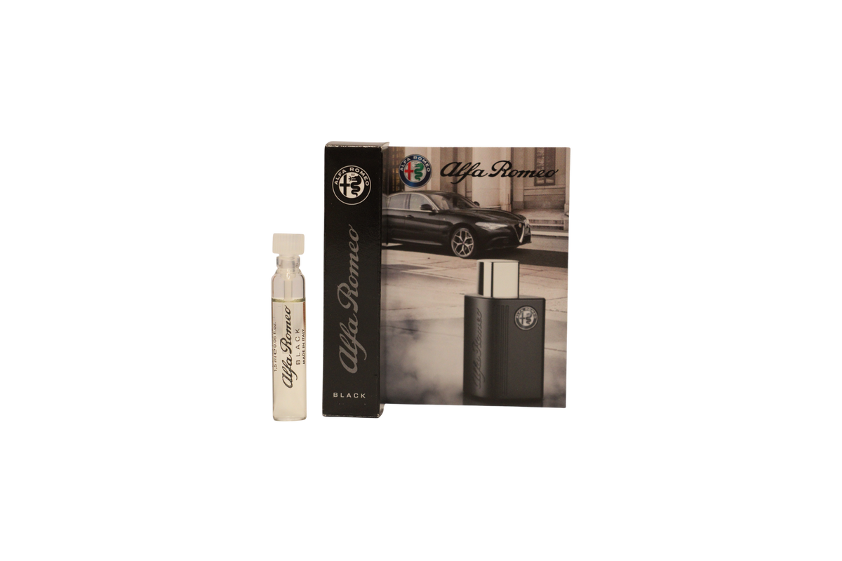 Alfa Romeo Black Eau de Toilette da uomo 2 ml Vial