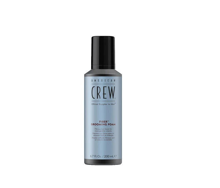 American Crew, Fiber Grooming, Hair Styling Mousse, For Styling, Medium Hold, 200 ml