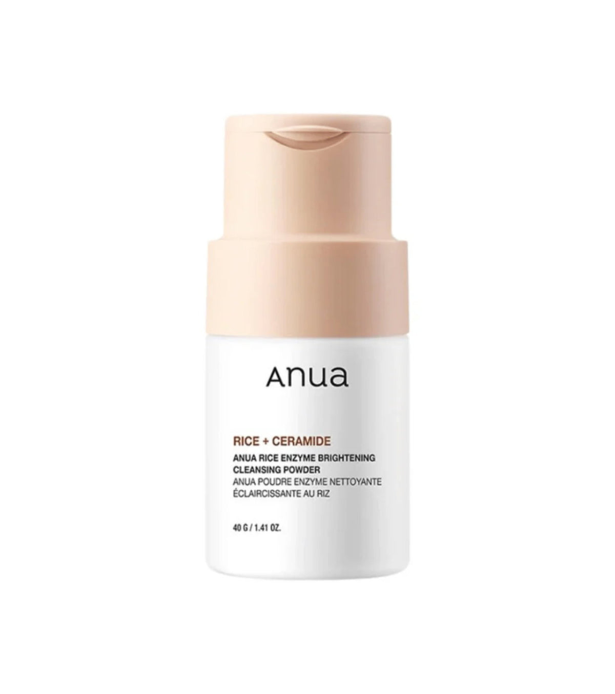 Anua Polvere detergente illuminante agli enzimi del riso 40 g