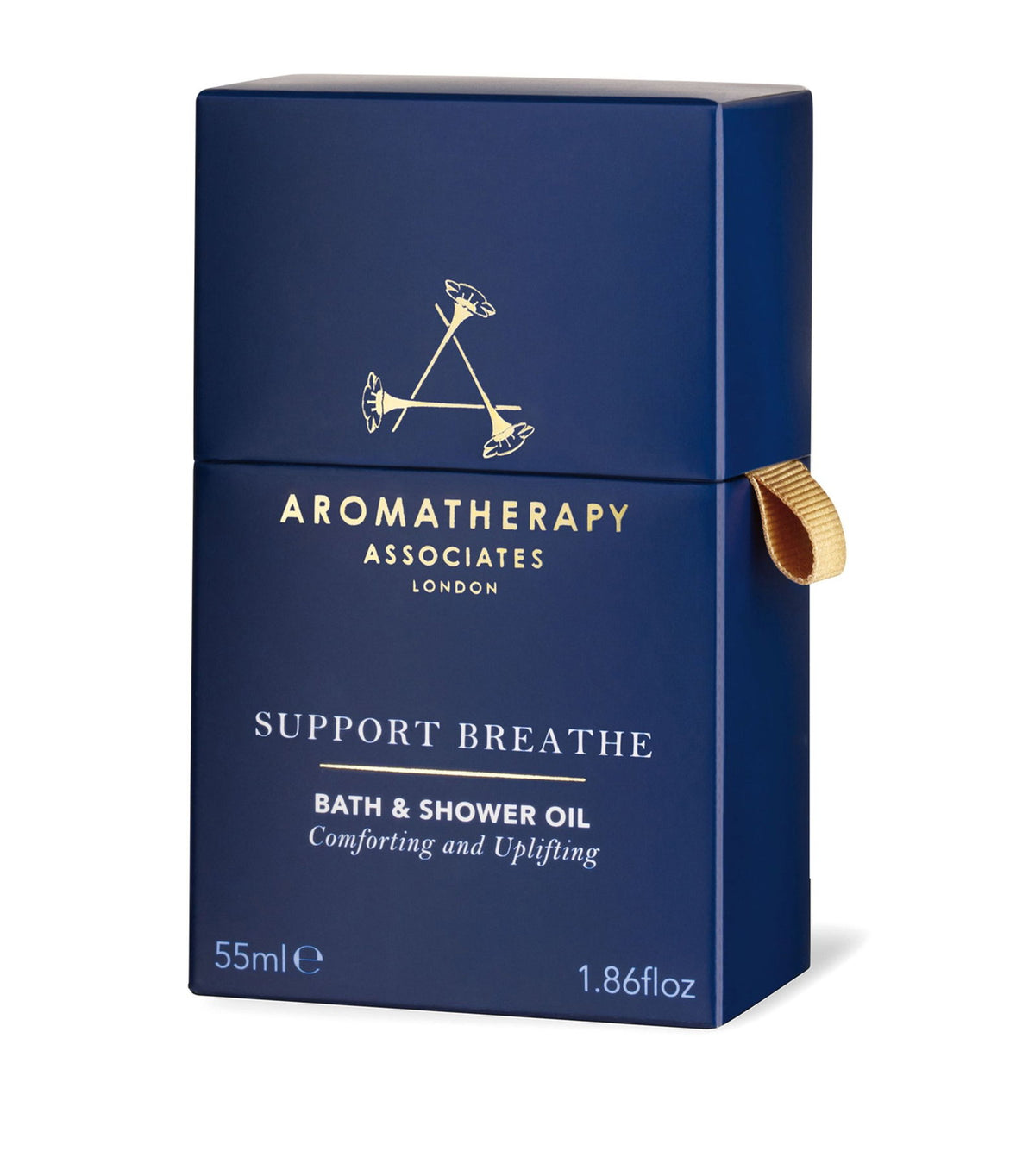 Aromatherapy Associates, Support Breathe, Natural Essential Oils, Fresh, Woody and Sharp, Softening, Bath Oil, 55 ml