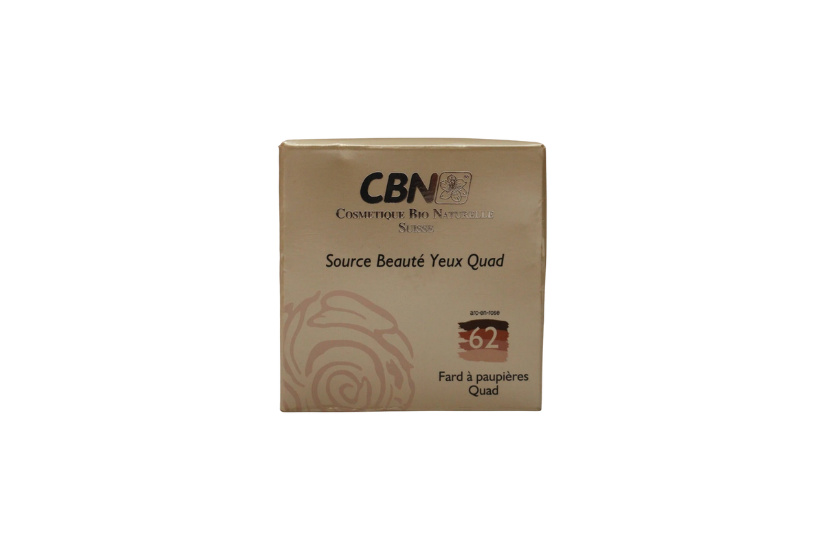CBN Source Beauté Yeux Palette di quattro ombretti 62 Arc-en-Rose 5 g