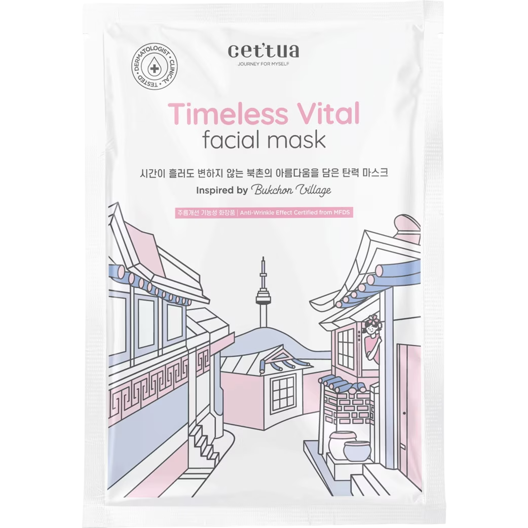 Cettua Timeless Vital Maschera in tessuto antietà 20 g