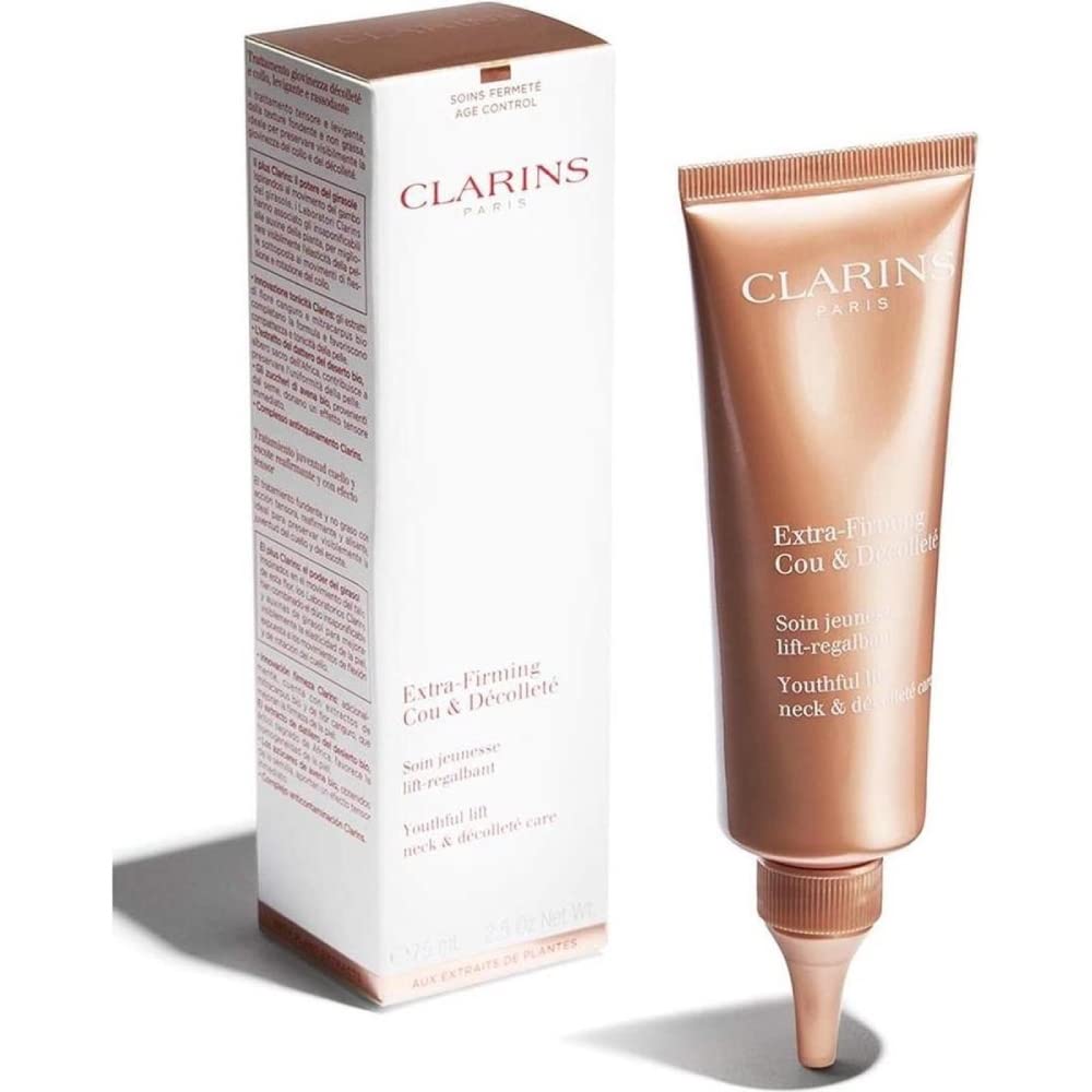 Clarins, Extra-Firming, Hydrating, Cream, For Neck & Decollete, 75 ml