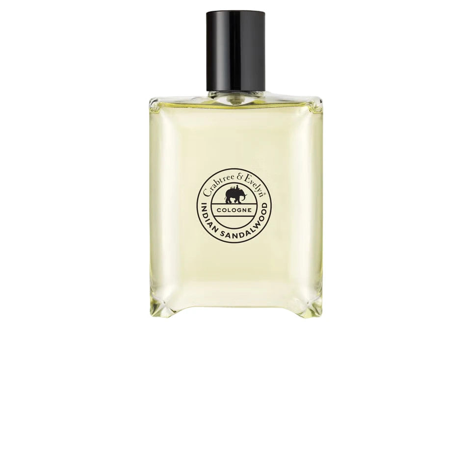 Crabtree & Evelyn, Indian Sandalwood, Eau De Cologne, For Men, 100 ml *Tester