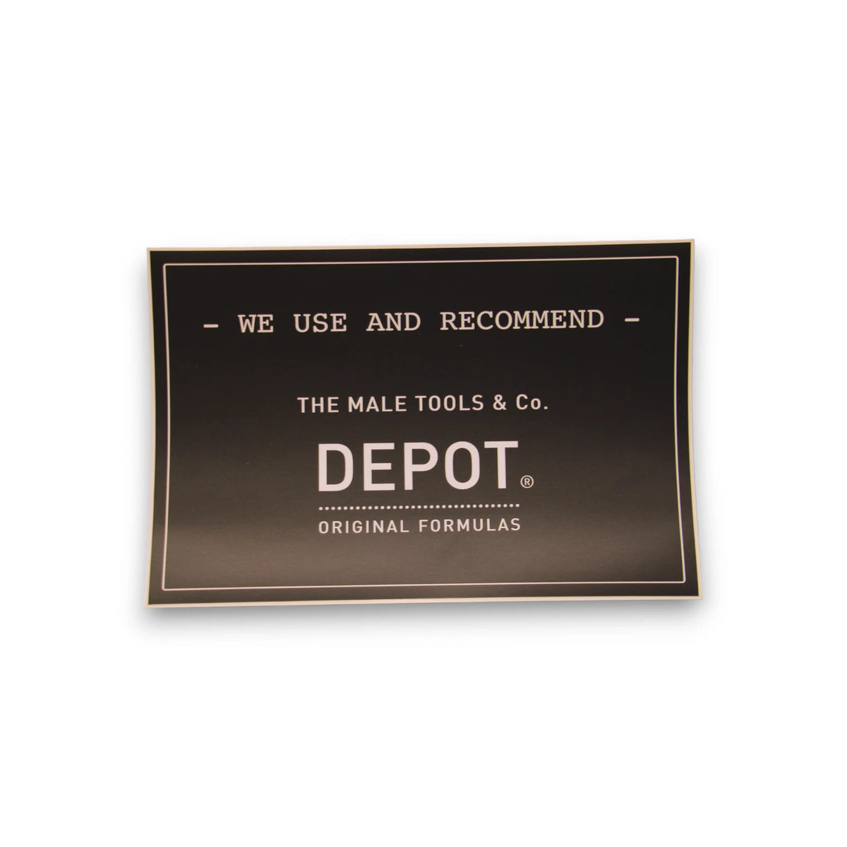 Depot, DEPOT, Sticker