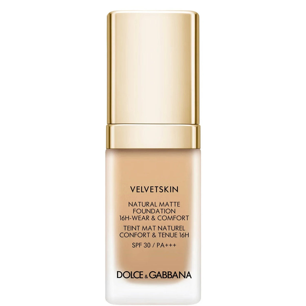 Dolce & Gabbana, Velvetskin, Matte, Liquid Foundation, 335C, SPF 30, 30 ml