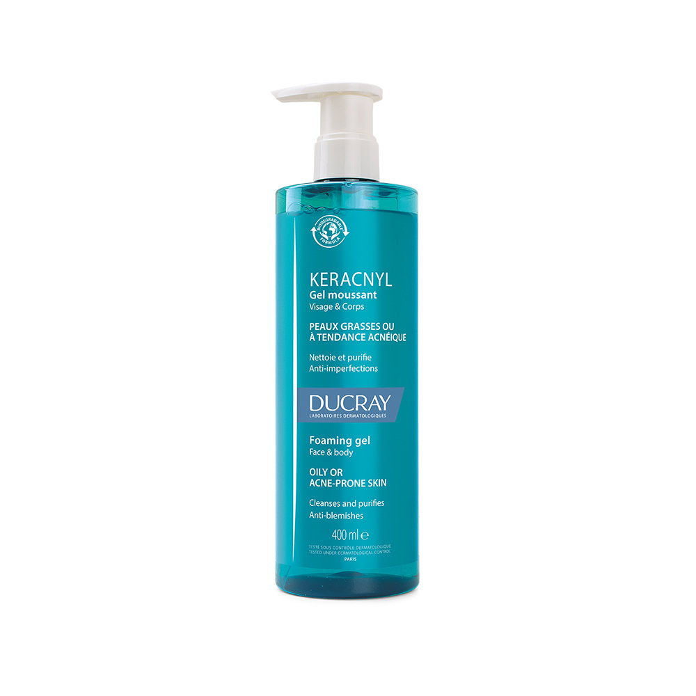 Ducray Keracnyl Gel schiumogeno viso e corpo 400 ml
