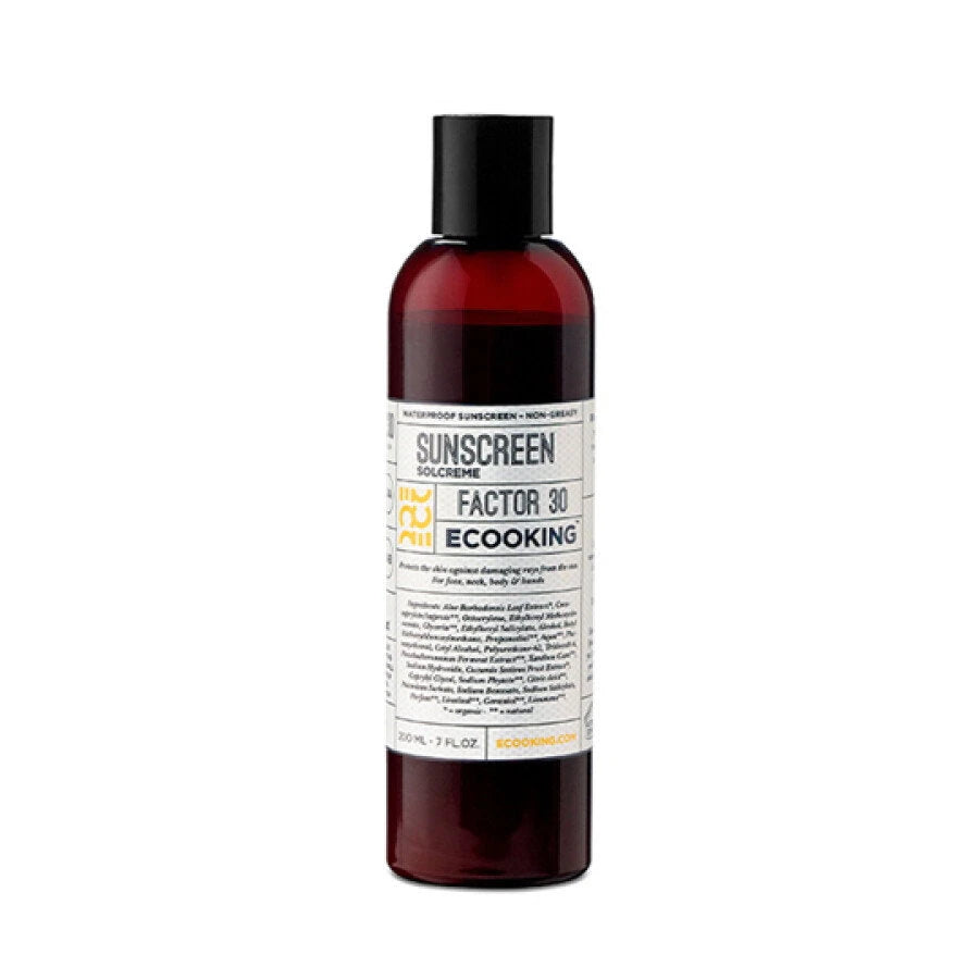 Ecooking, Sunscreen, Hydra-Nourishing, Body Cream, SPF 20, 200 ml