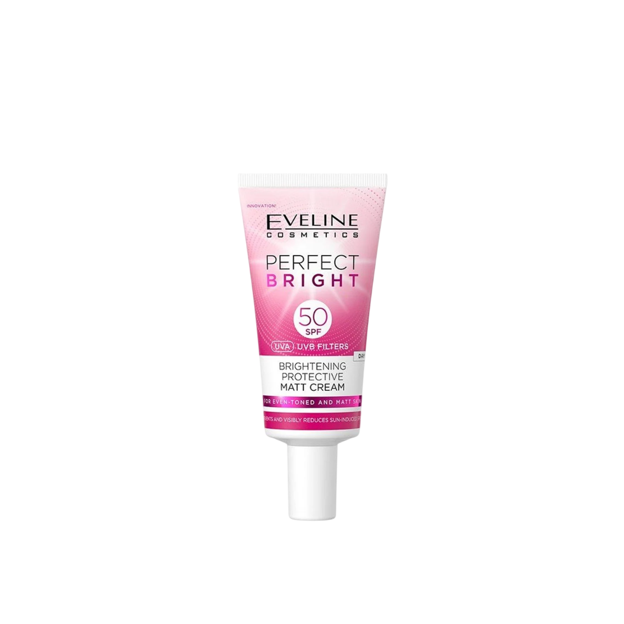 Eveline Cosmetics, Perfect Bright, Brightening, Day, Cream, For Face, SPF 50, 30 ml