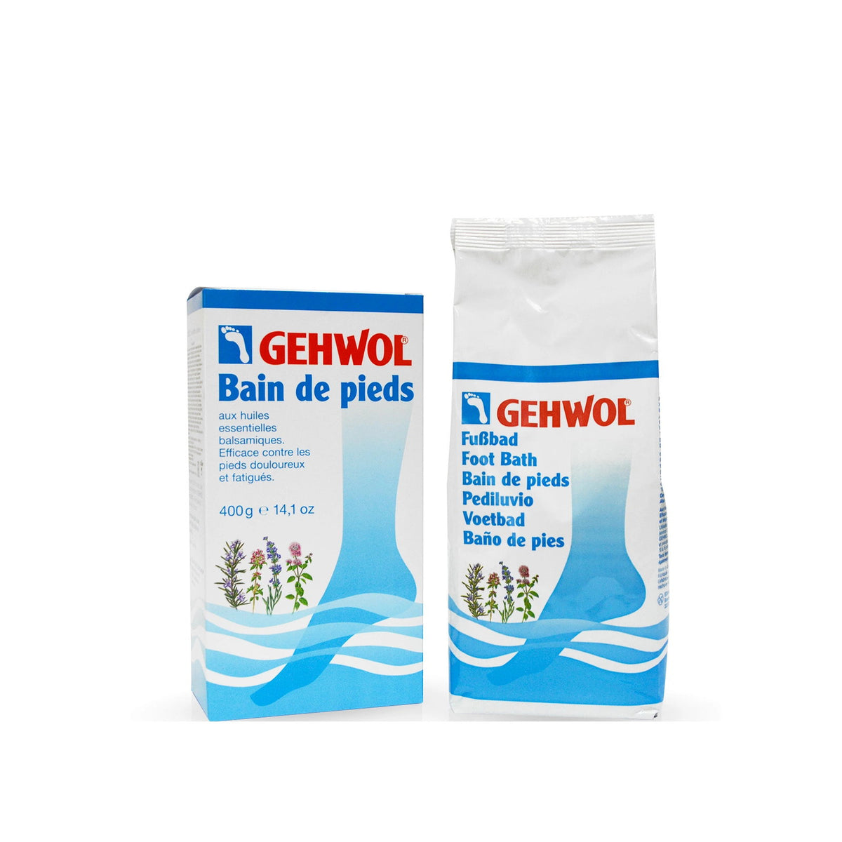 Gehwol, Footh Bath, Calming, Foot Bath Salt, 400 g