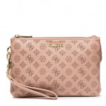 Guess, Textile Makeup Bag, Nude