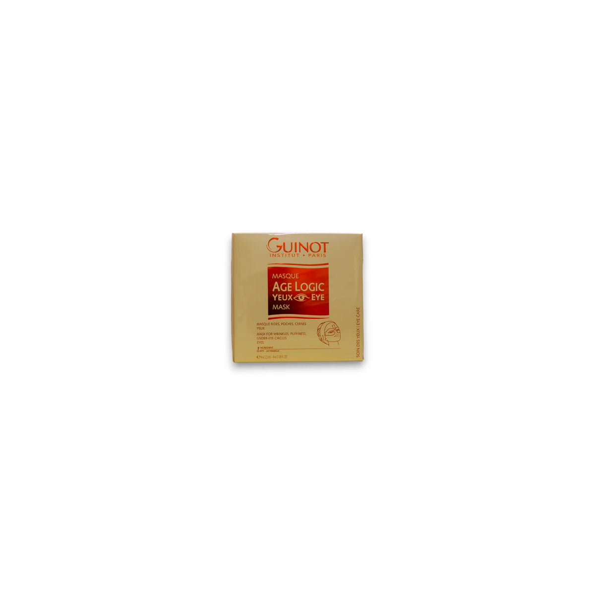 Set, Guinot, Age Logic, Eye Cream Mask, 4 pcs, 5.5 ml