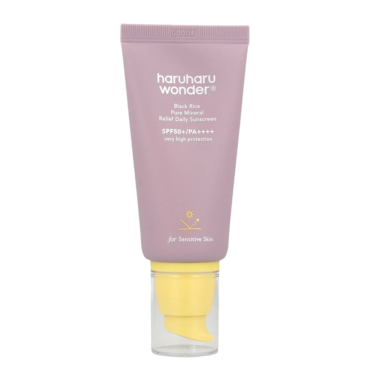 Haruharu Wonder Black Rice Pure Mineral Relief Protezione solare quotidiana SPF50+ PA++++ 50 ml