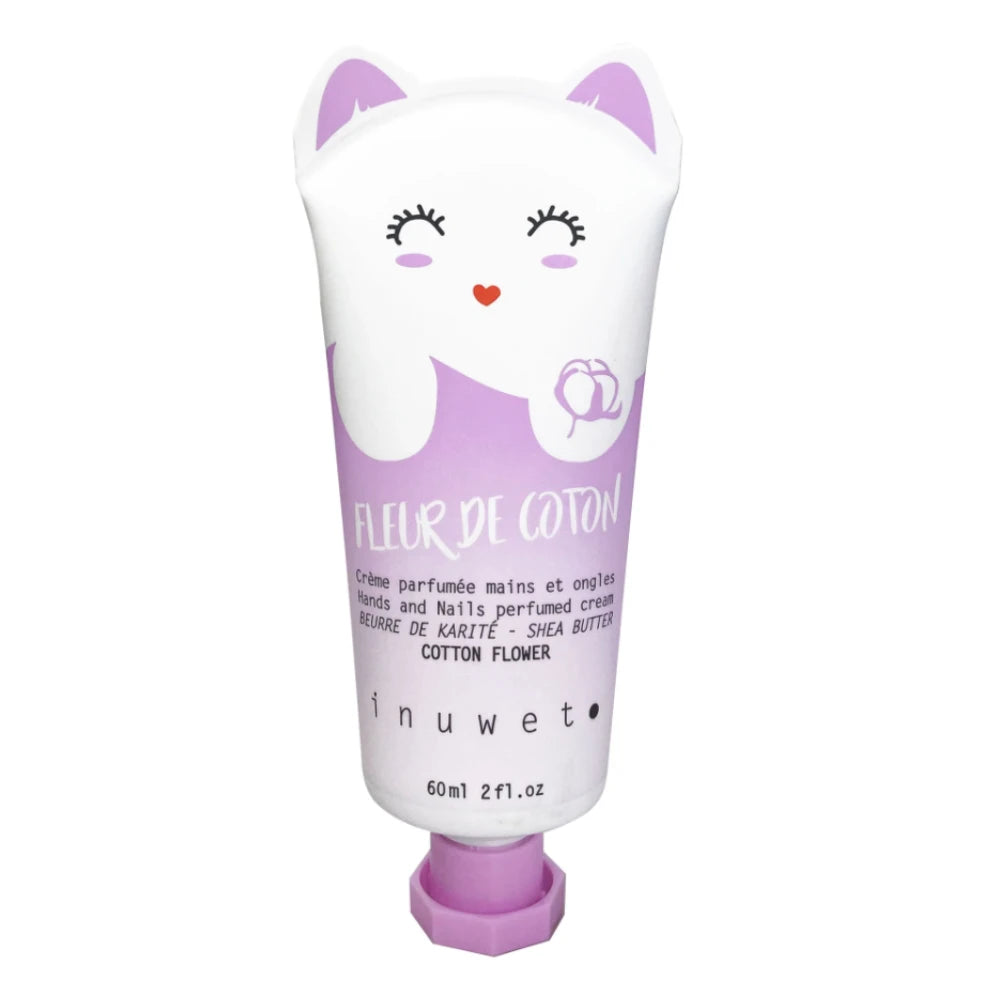 Inuwet, Fleur D'Oranger, Vegano, Nutriente & Ammorbidente, Crema Mani & Unghie, Floreale, 60 ml