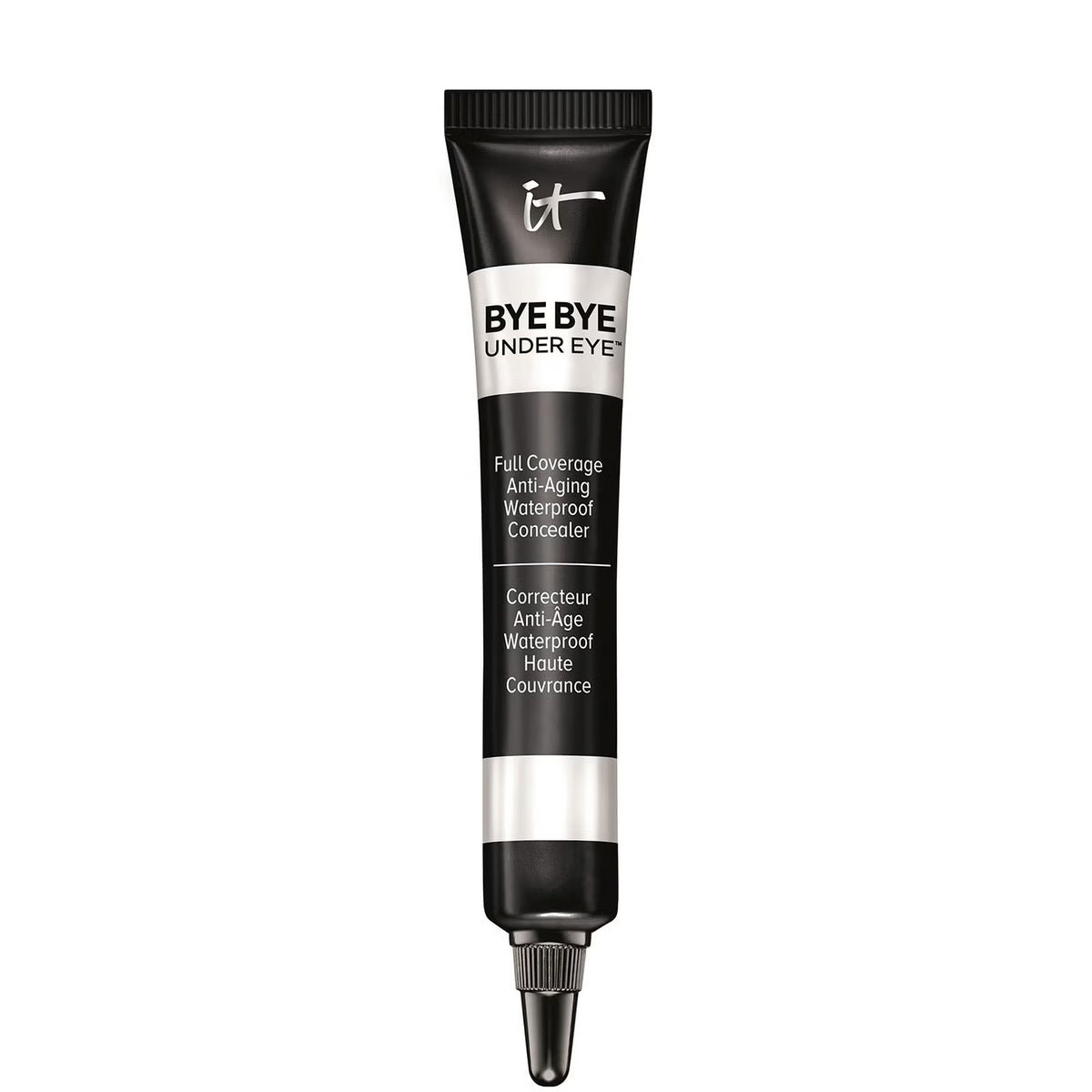 It Cosmetics, Bye Bye, Full Coverage, Under-Eye Concealer Pen, Medium Tan, 8 ml