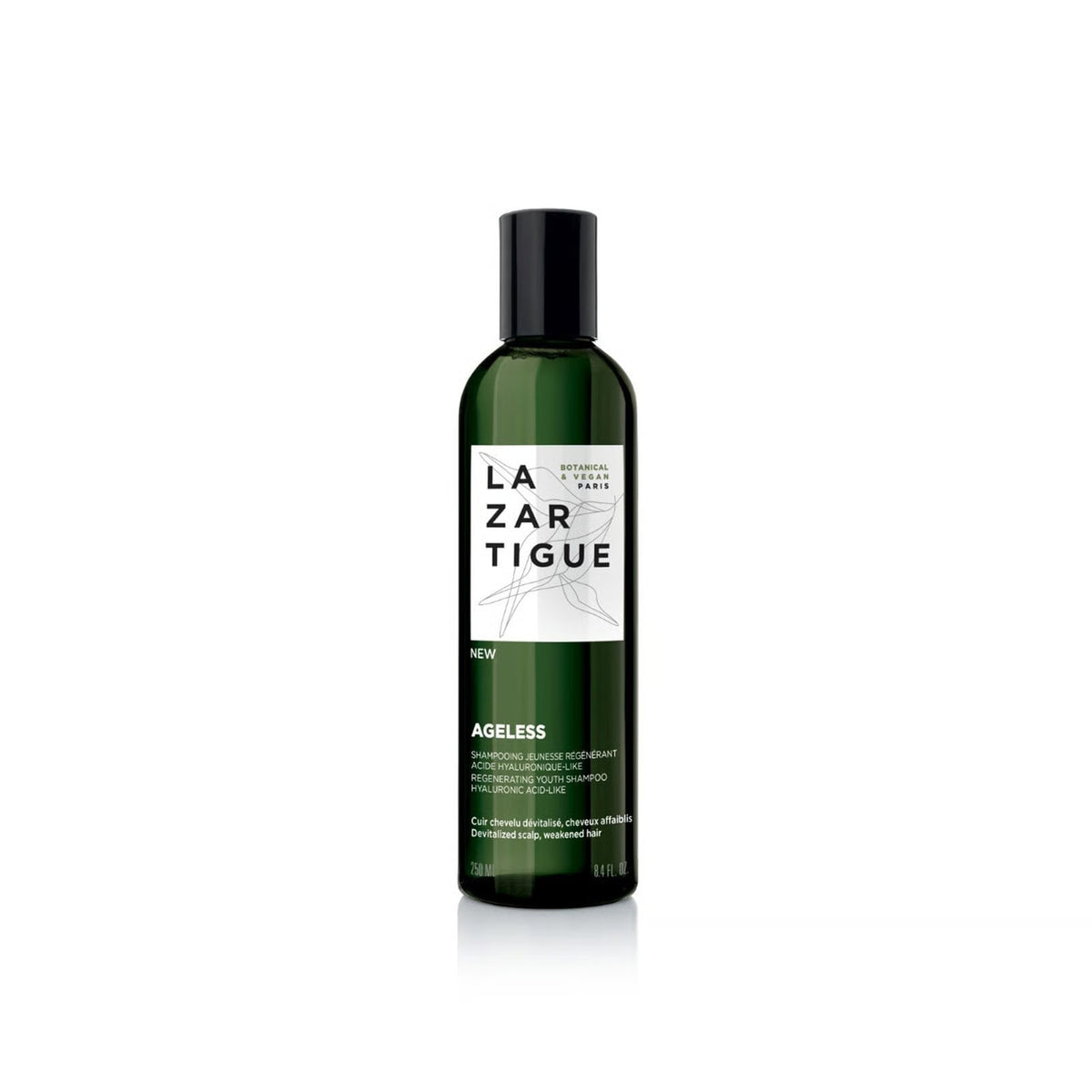 Lazartigue, Ageless, Hyaluronic Acid, Hair Shampoo, Regenerating, 250 ml