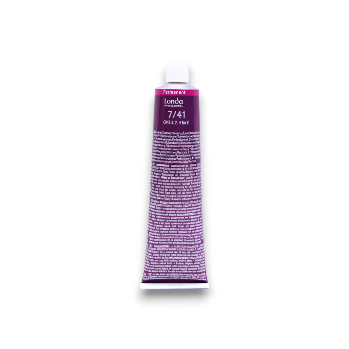 Londa Professional, Londacolor, Permanent Hair Dye, 7/41 , 60 ml