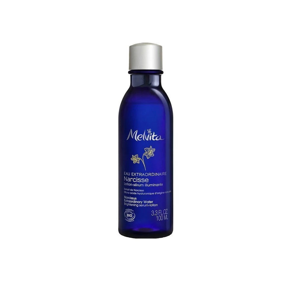 Melvita, Extraordinary Water, Organic, Brightening, Narcissus, Lotion-Serum, For Face & Neck, 100 ml *Tester