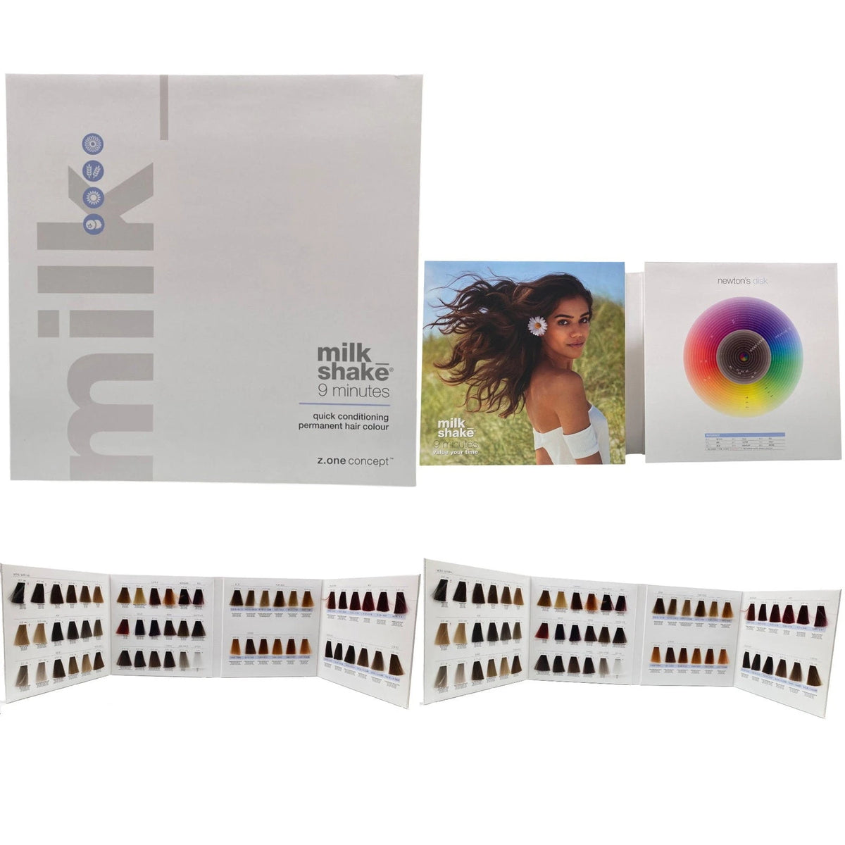 Milk Shake, 9 Minutes, Hair Colour Chart
