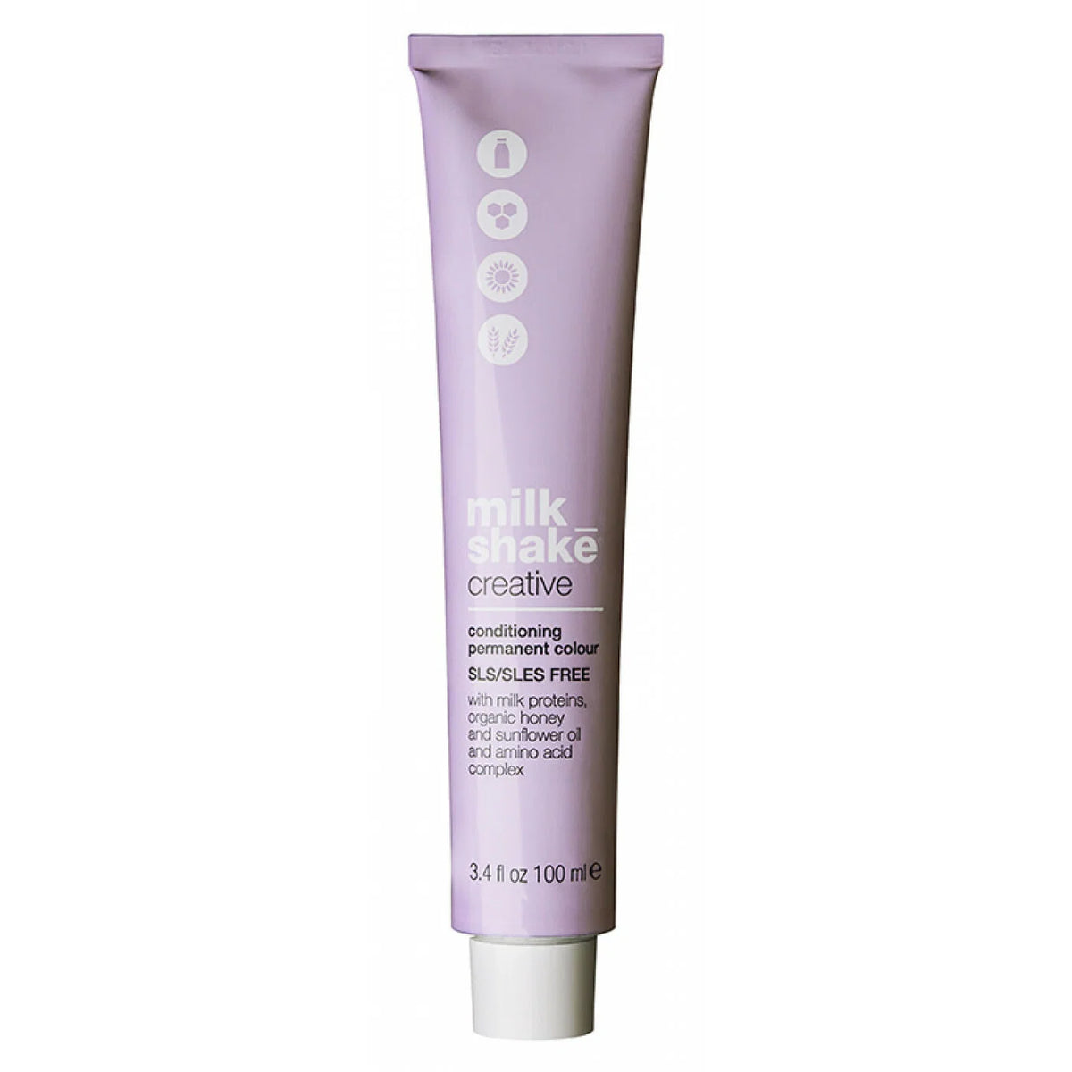 Milk Shake, Creative, SLS/SLES-Free, Permanent Hair Dye, 6.436CG Copper Gold Dark Blond, 100 ml
