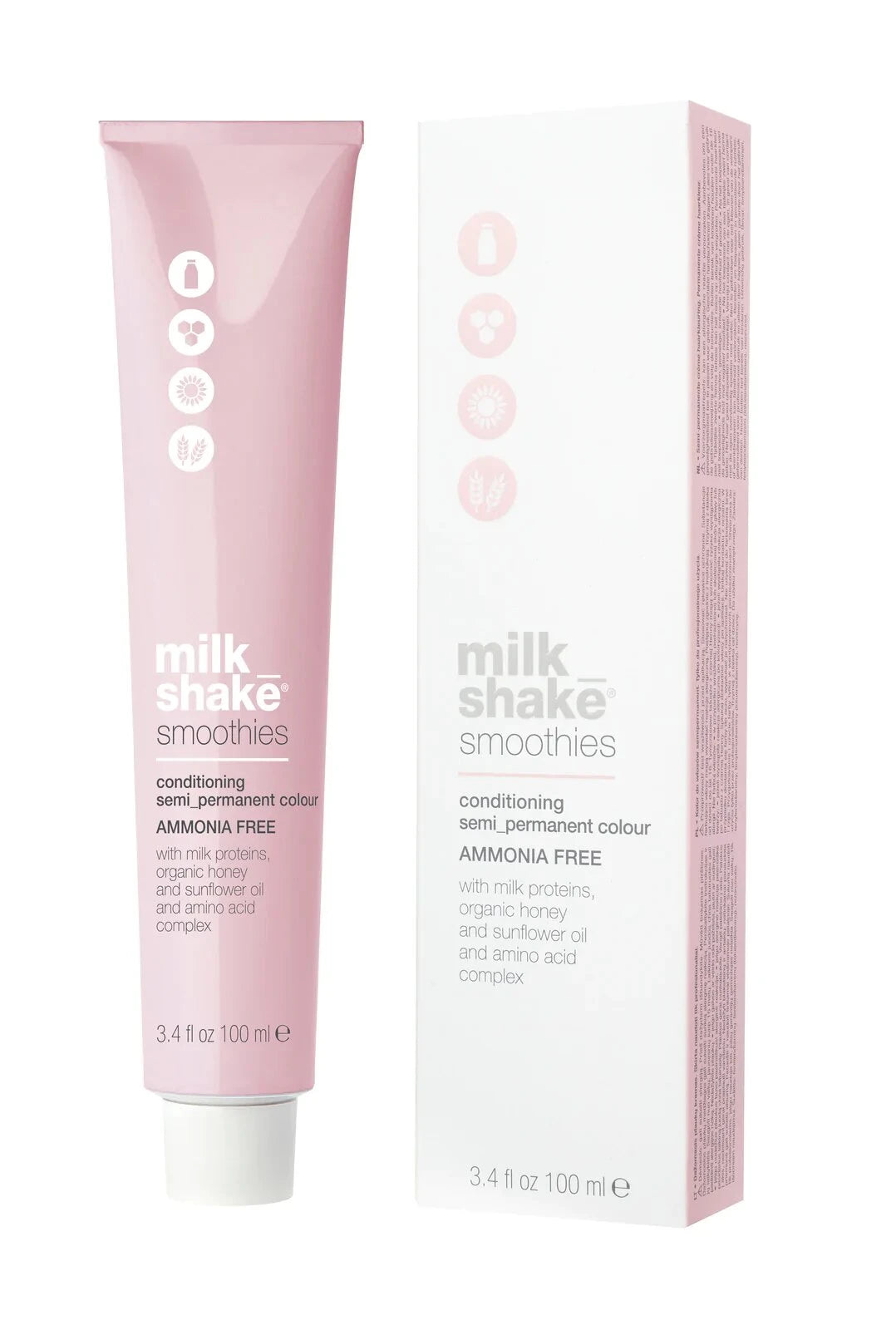 Milk Shake, Smoothies, Ammonia-Free, Semi-Permanent Hair Dye, 11N Black, 100 ml