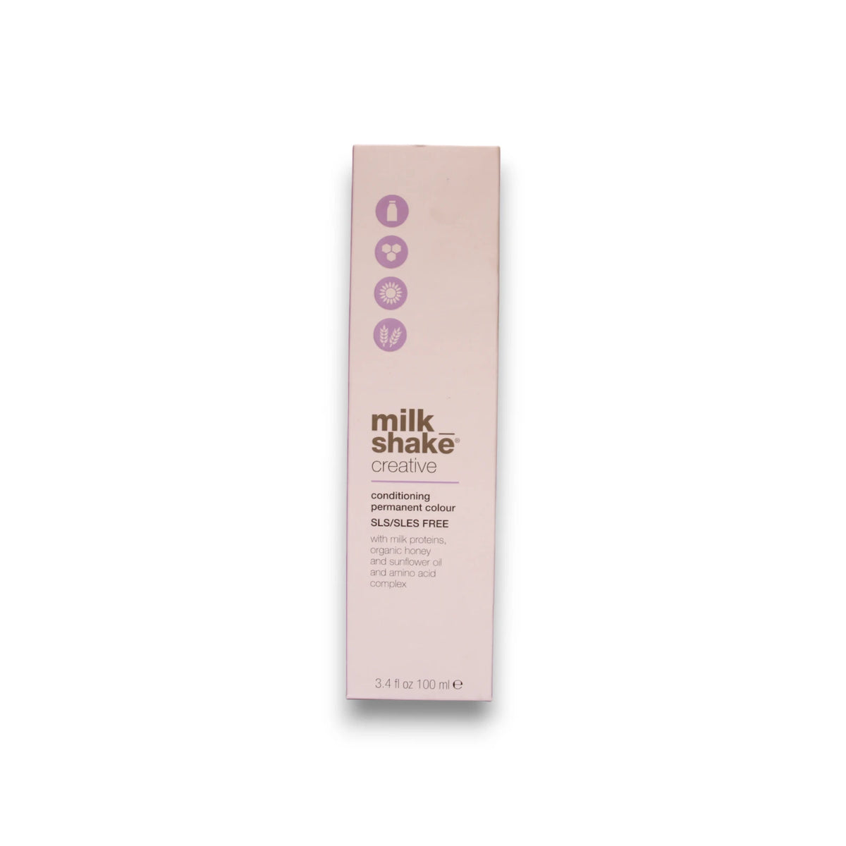 Milk Shake, Creative, SLS/SLES-Free, Permanent Hair Dye, 1.71V Violet Black, 100 ml