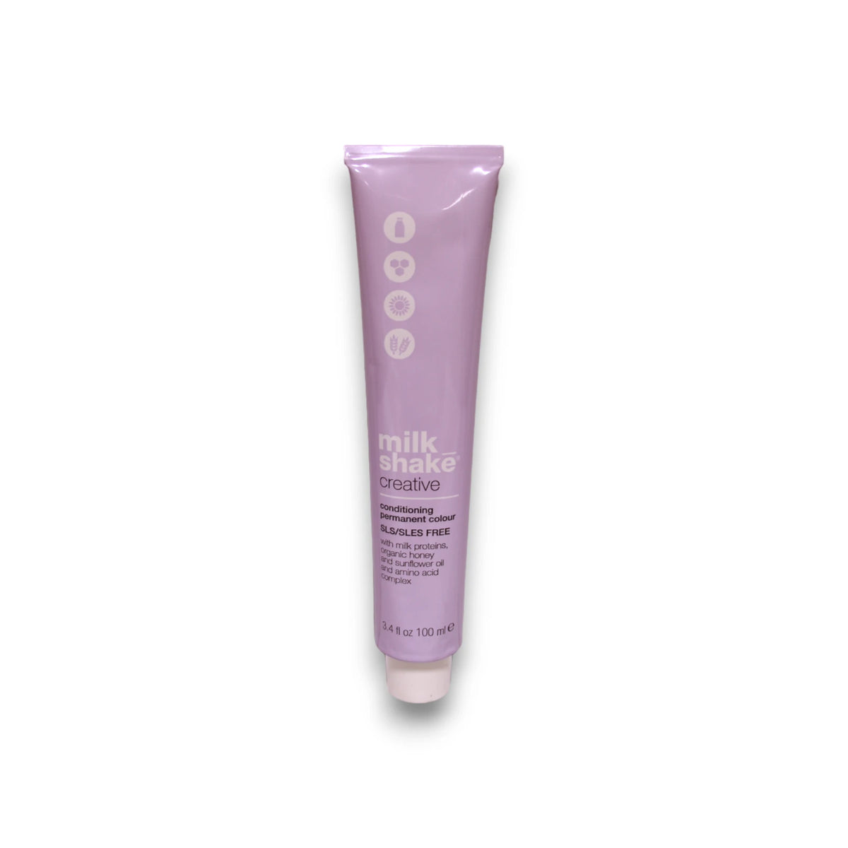 Milk Shake, Creative, SLS/SLES-Free, Permanent Hair Dye, 1.71V Violet Black, 100 ml