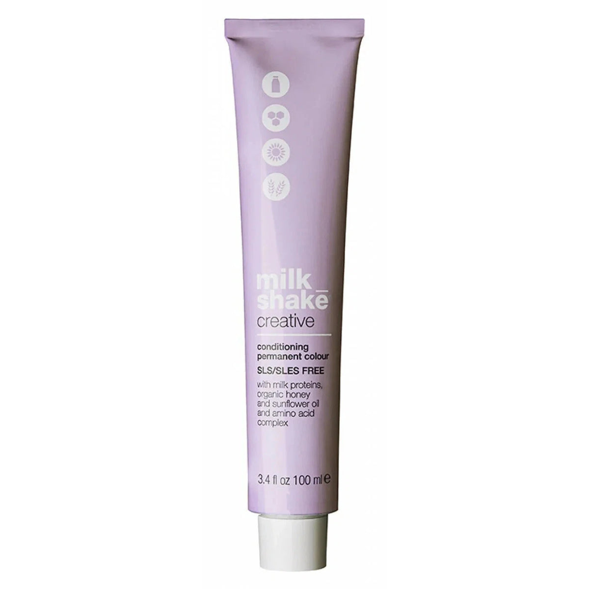 Milk Shake, Creative, SLS/SLES-Free, Permanent Hair Dye, 5 Castano Chiaro, 100 ml