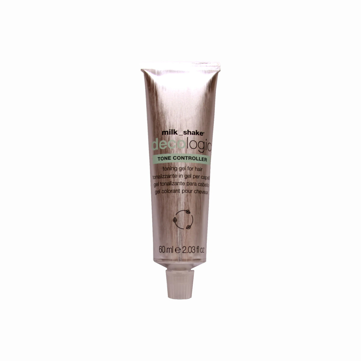 Milk Shake, Decologic Tone Controller, Silk Proteins, Hair Colouring Cream Toner,  Platinum, For Lightened Hair, 60 ml