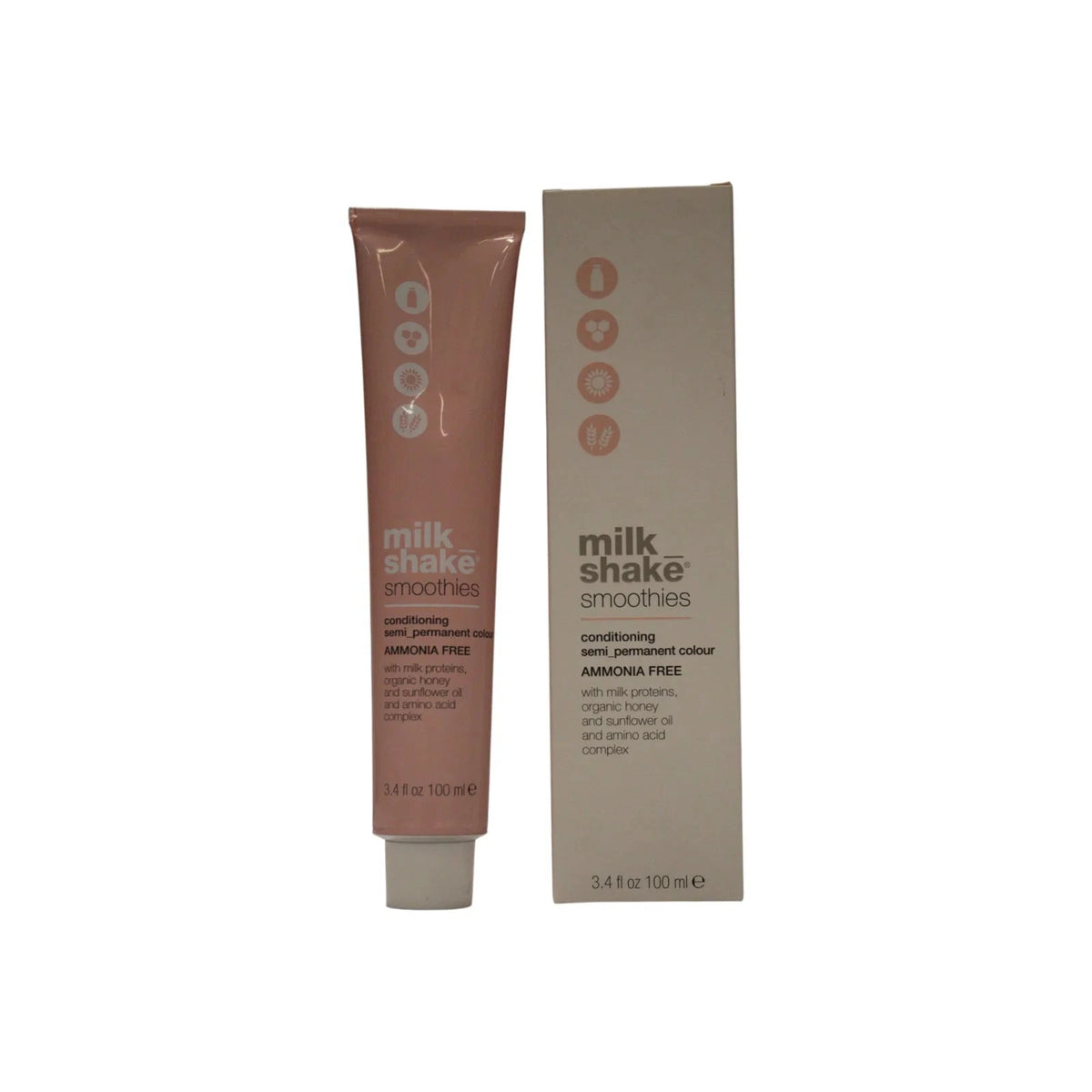 Milk Shake Smoothies Tinta per Capelli Semi-Permanente 8.34 Chiaro Dorato Rame 100 ml