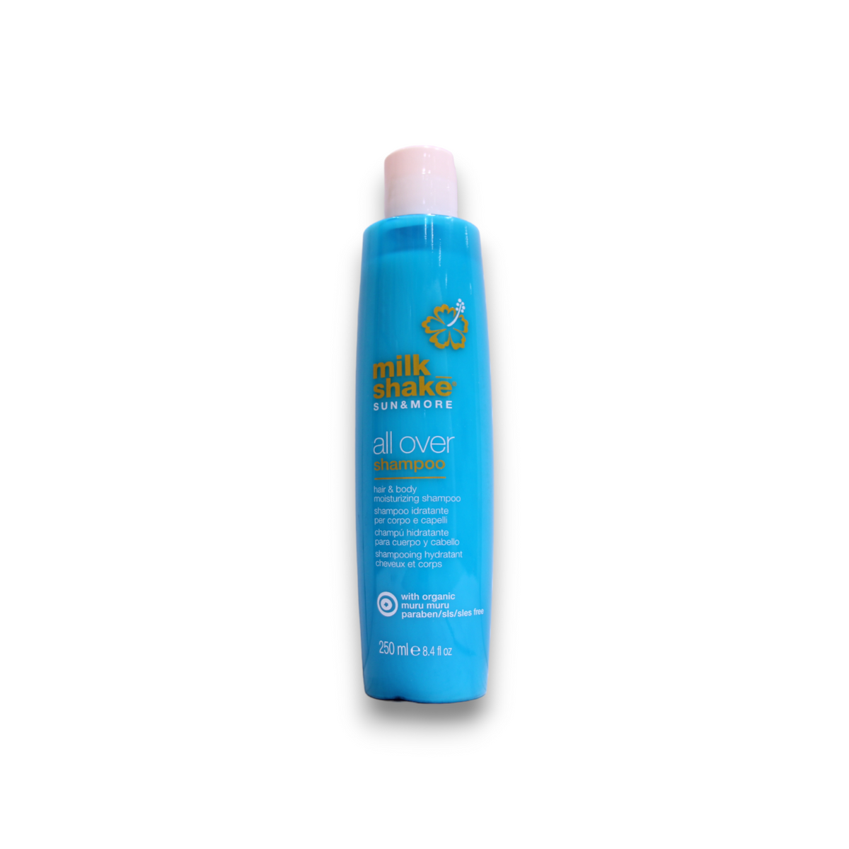Milk Shake, Sun & More, Shower Gel & Shampoo 2-In-1, SLS/SLES-Free, 250 ml