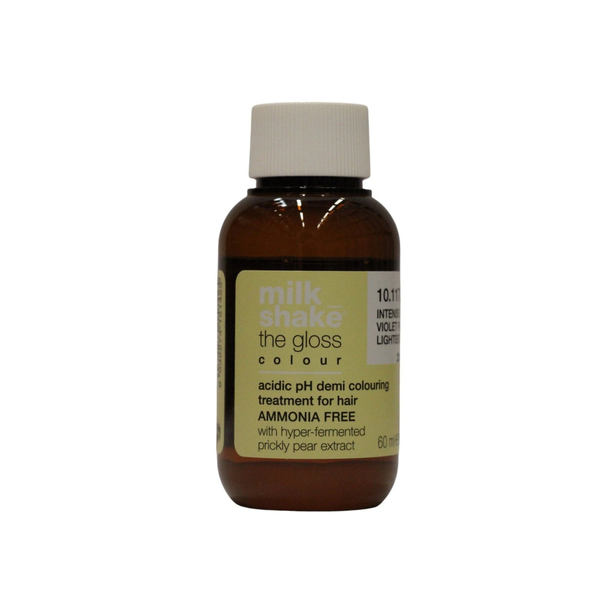 milk_shake The Gloss Colour Tinta Semi-Permanente per Capelli pH Acido 10.117 Viola Cenere Intenso 60 ml