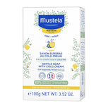 Mustela, Cold Cream, Natural Beeswax, Gentle Cleansing, Soap Bar, 100 g