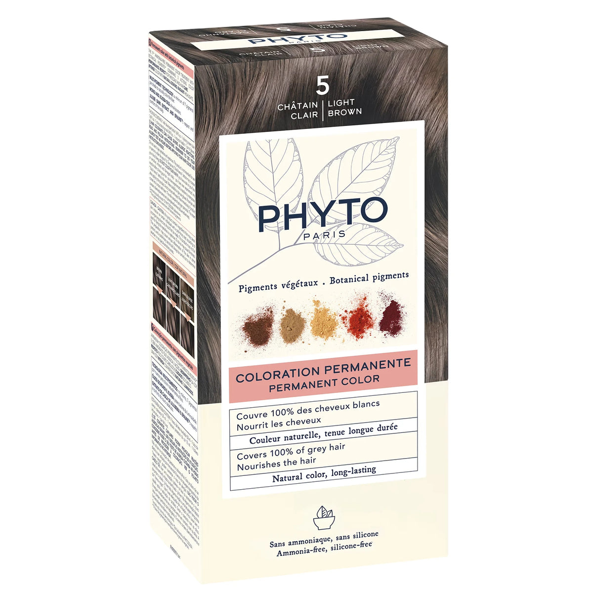 Phyto Color Tintura permanente per capelli 5 Castano chiaro 50 ml