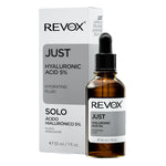 Revox B77, Just, Hyaluronic Acid 5%, Hydrating, Fluid, For Face, 30 ml