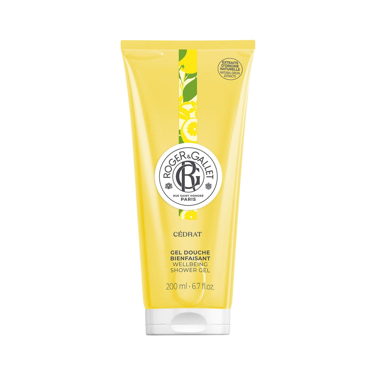 Roger & Gallet Cedrat Gel doccia benessere 200 ml