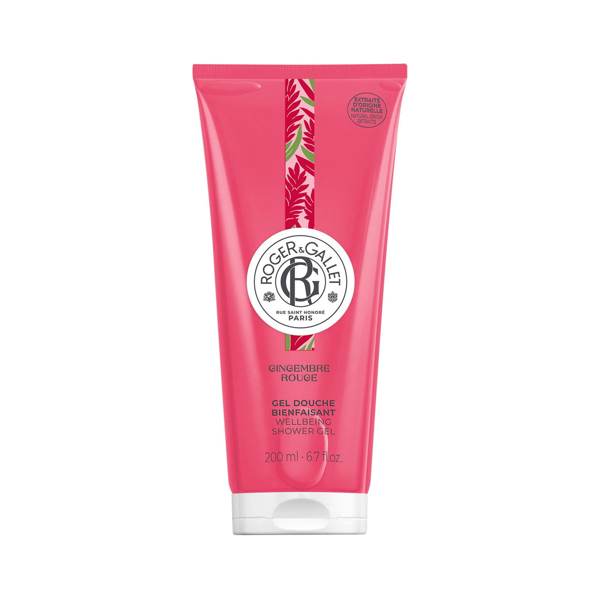 Roger & Gallet Gingembre Rouge Gel doccia benessere 200 ml