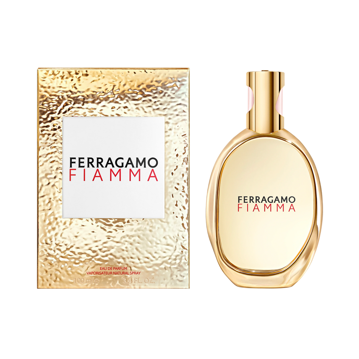 Salvatore Ferragamo, Fiamma, Eau De Parfum, For Women, 100 ml