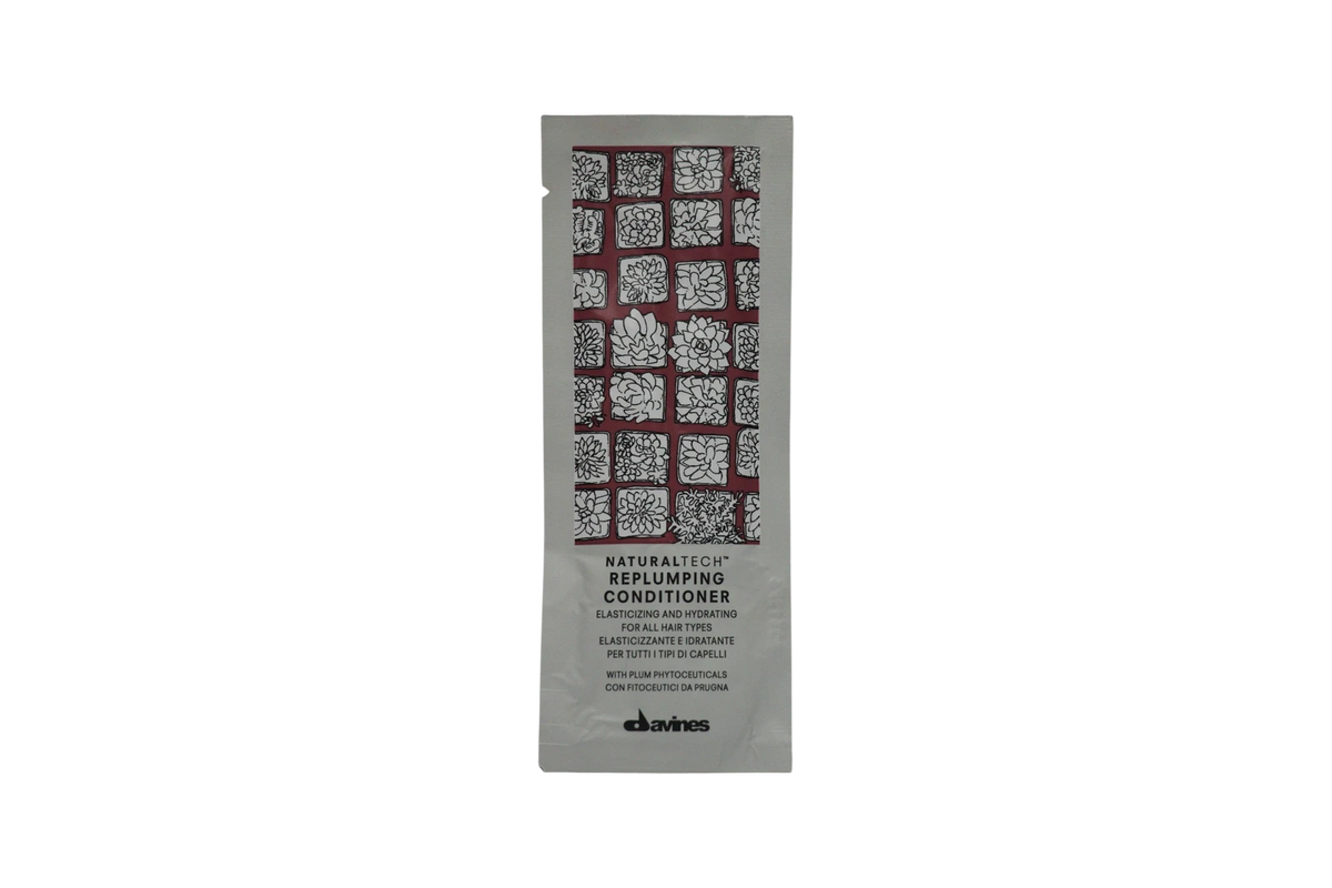 Davines NaturalTech Set di Sample di balsamo Replumping 12 pcs