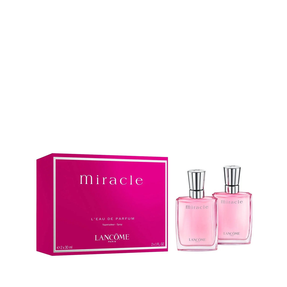 Set Duo, Lancome, Miracle, Eau De Parfum, For Women, 2 pcs, 30 ml