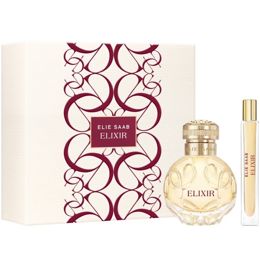 Set Elie Saab: Elixir, Eau De Parfum, For Women, 50 ml + Elixir, Eau De Parfum, For Women, 10 ml