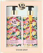 Set Vivian Gray: Sensual Jasmine, Hydrating, Hand Lotion, 350 ml + Sensual Jasmine, Cleansing, Liquid Soap, 350 ml