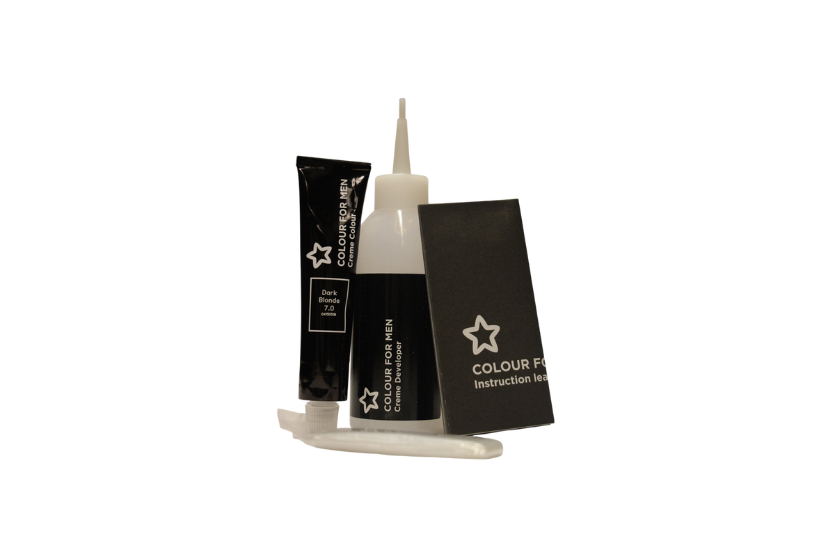 Superdrug Colour For Men Tintura Semipermanente per Capelli 7.0 Biondo Scuro 30 ml Tester